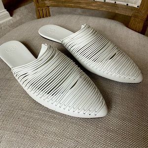 Tory Burch ❤️‍🔥 Siena Leather Slippers Size 9M